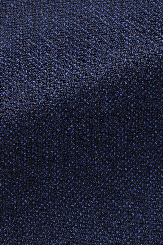 Темно-синий костюм из шерсти