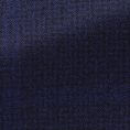 Темно-синий костюм из шерсти с кашемиром в крупную клетку