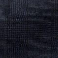 Темно-синий костюм из шерсти в клетку “Гленчек”