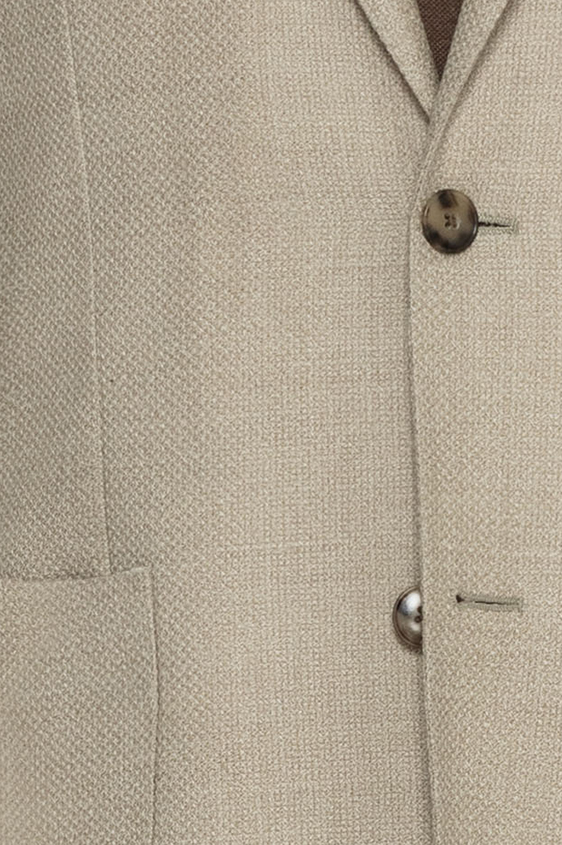 Светло-бежевый пиджак из шерсти