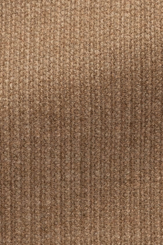 Бежевый пиджак из шерсти и шёлка