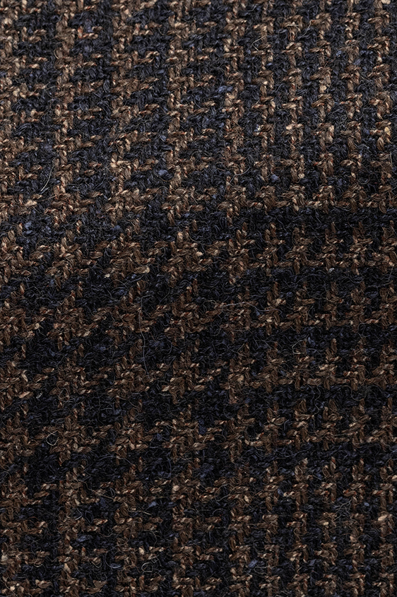 Темно-коричневый пиджак в клетку “Гленчек”