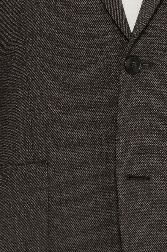 Темно-коричневый пиджак из шерсти