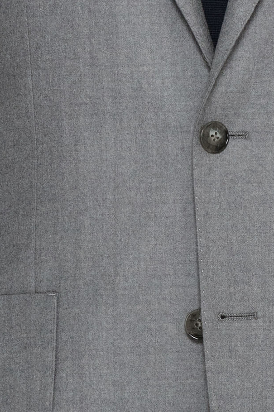 Светло-серый пиджак в ёлочку