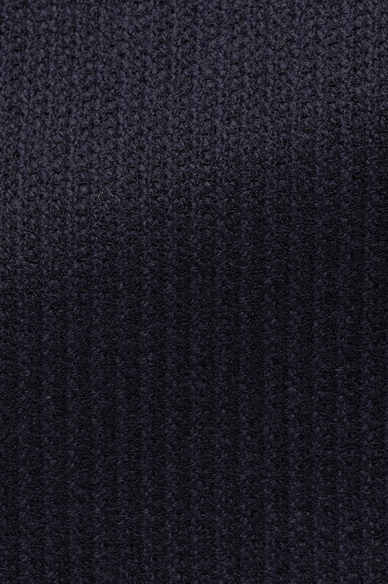 Темно-синий пиджак из шерсти и шёлка