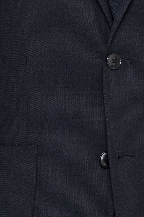 Темно-синий пиджак из смесовой шерсти