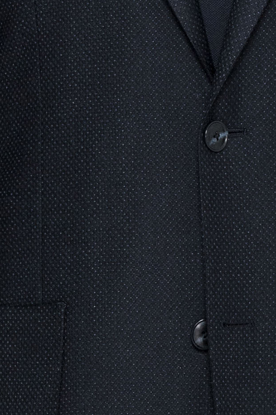 Сине-черный пиджак с эфектом “стрейтч”