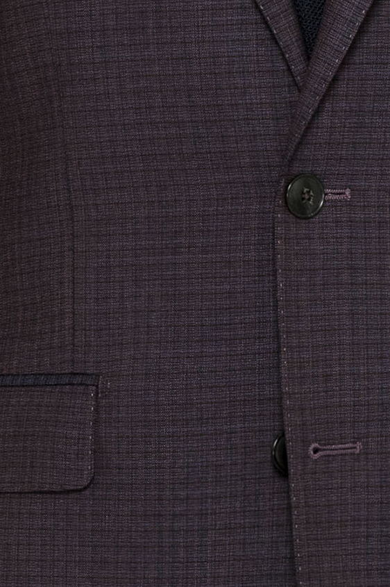 Темно-фиолетовый костюм из шерсти
