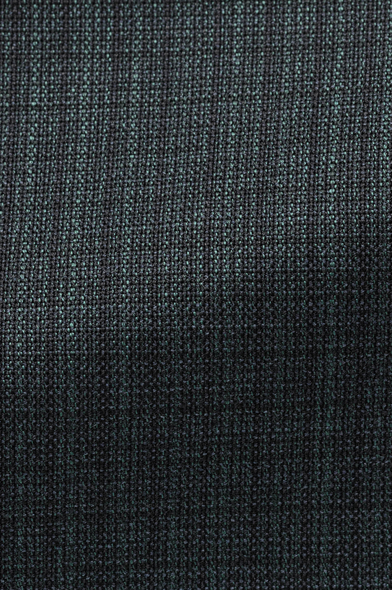 Темно-зеленый костюм из шерсти