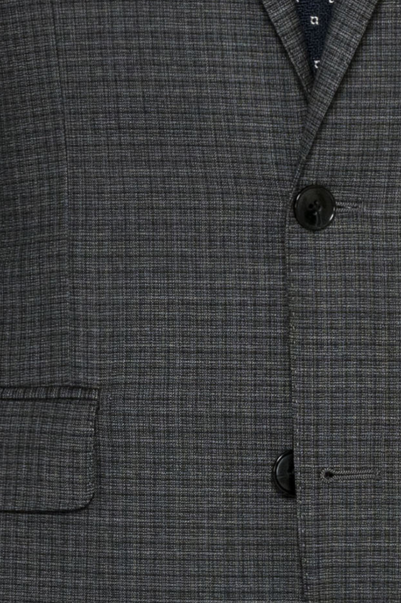 Темно-серый костюм из шерсти
