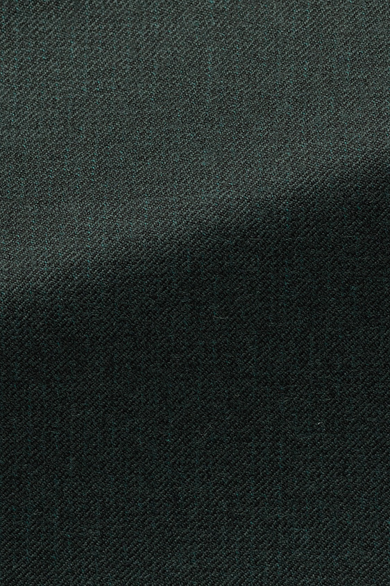 Темно-зеленый костюм из фланели