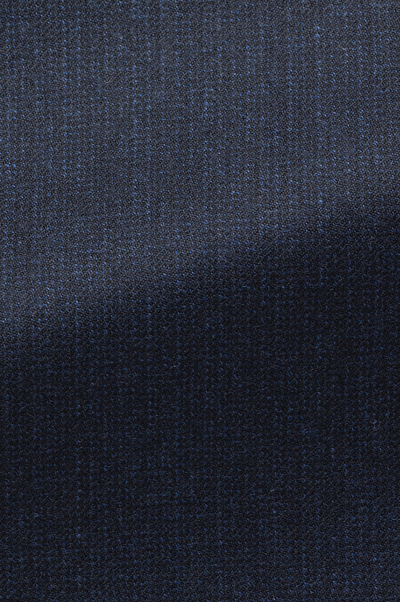 Темно-синий костюм из фланели