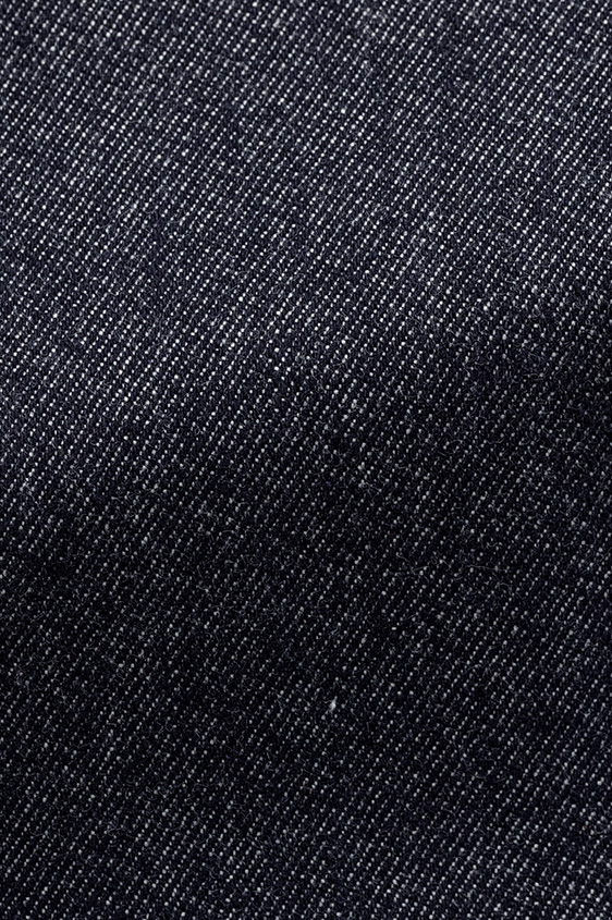 Серо-синий костюм из джинсового хлопка