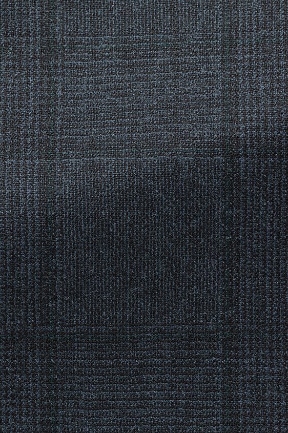 Темно-синий костюм в клетку “Гленчек”