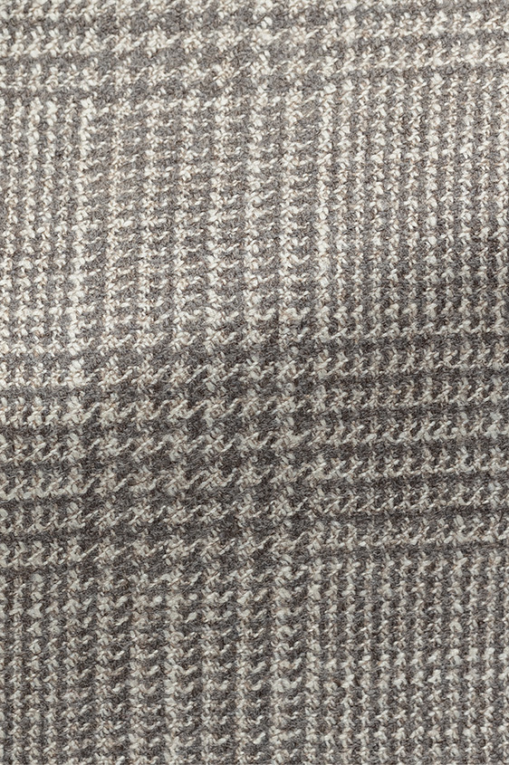 Бежевый пиджак в клетку “Гленчек”