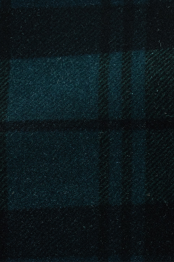 Темно-зеленый пиджак в клетку “Тартан”