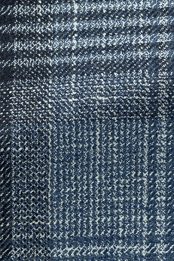 Синий пиджак в клетку “Гленчек”