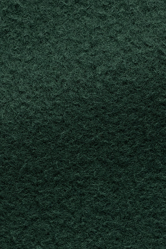 Темно-зеленое пальто из шерсти казентино