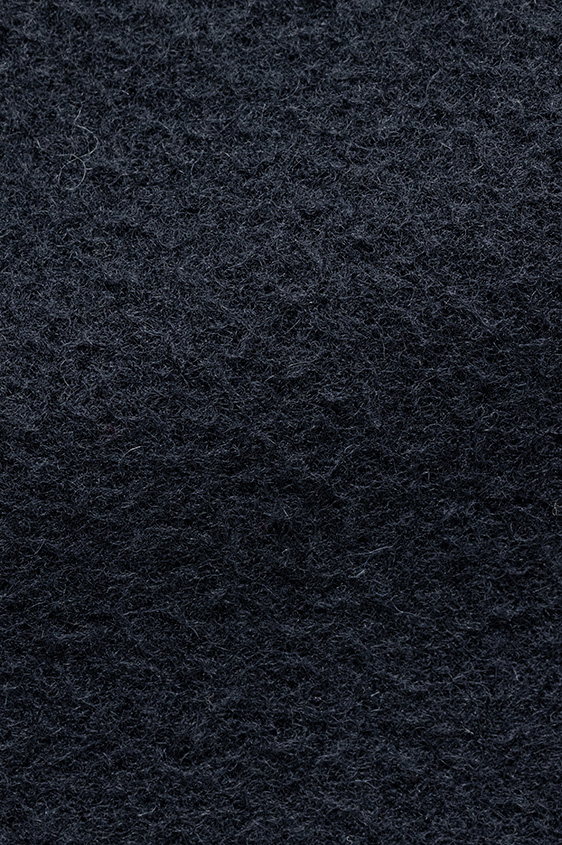 Темно-синее пальто из шерсти казентино